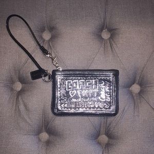 Coach Poppy Wristlet